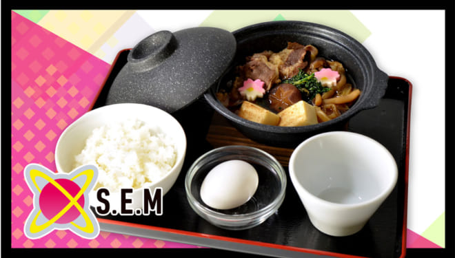 「アイドルマスターSideM×アニメイトカフェ」S.E.Mの団欒すき焼きパーティ