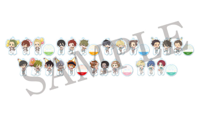 「アイドルマスターSideM×アニメイトカフェ」トレーディングアクリルスタンドキーホルダー Happy Birthday! ver.