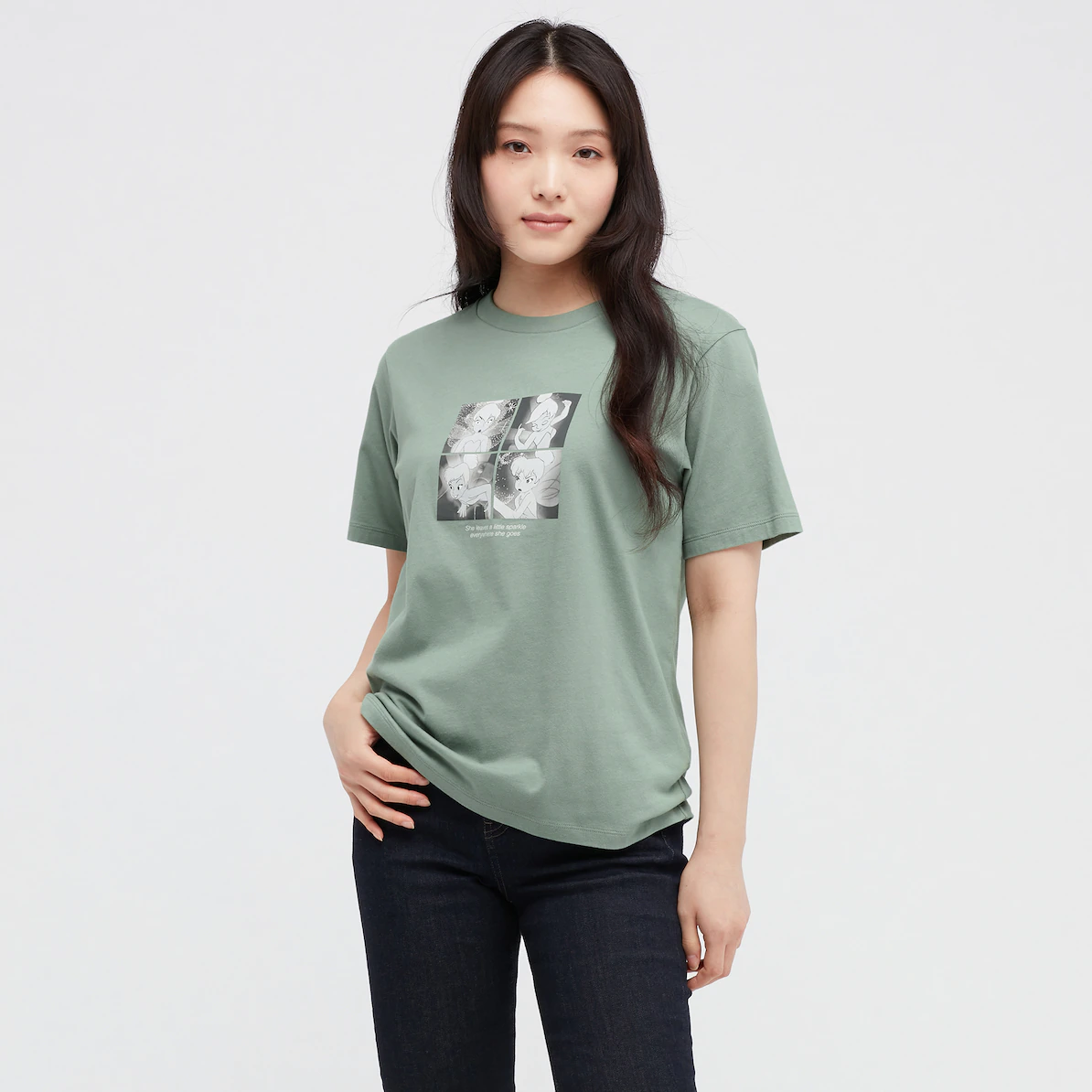 ディズニー・メモリーズ UT グラフィックTシャツ（半袖・レギュラーフィット）／カラー:53 GREEN