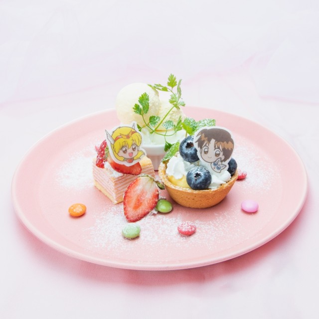 「エターナル少女cafe」赤ずきんチャチャのデザートプレート