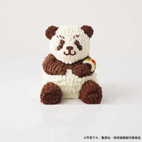 "パンダのミニ立体ケーキ"2