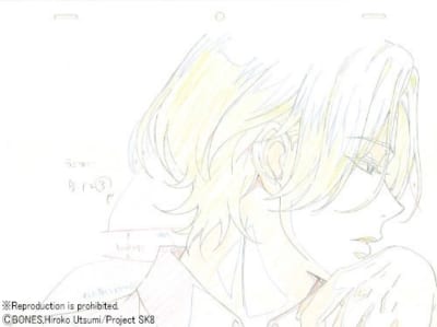 TVアニメ「SK∞ エスケーエイト」公式Twitter　馳河ランガ誕生日記念　本編初登場シーン 原画