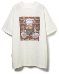「meiji milkchocolate COLLECTION in LAFORET」Jamie エーエヌケー Tシャツ