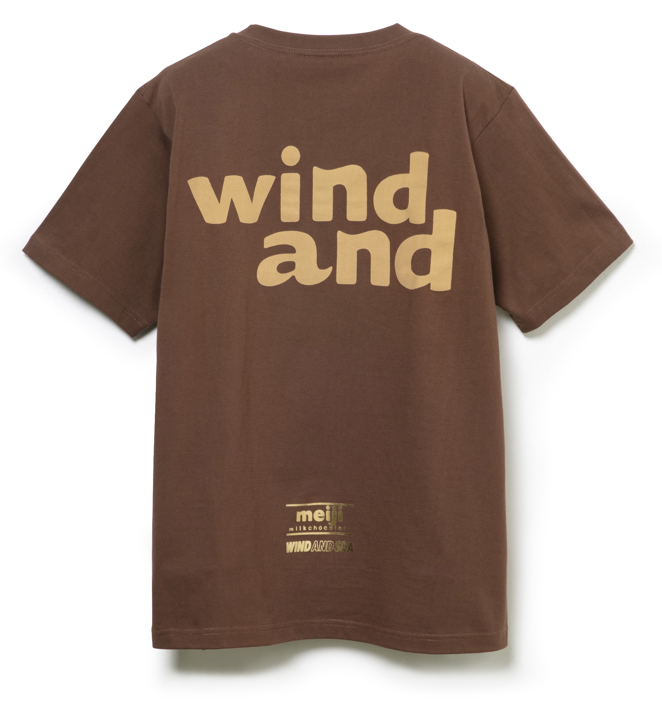 「meiji milkchocolate COLLECTION in LAFORET」WIND AND SEA S/S T-shirt