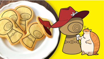 TVアニメ「吸血鬼すぐ死ぬ」×「アニメイトカフェスタンド」一家に一台メビヤツ！のクッキー