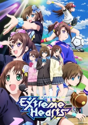 TVアニメ「Extreme Hearts」キービジュアル