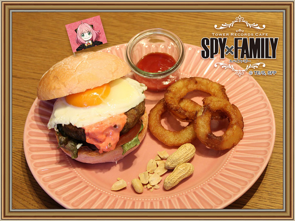 TVアニメ「SPY×FAMILY」×「タワーレコード」アーニャのハンバーガープレート