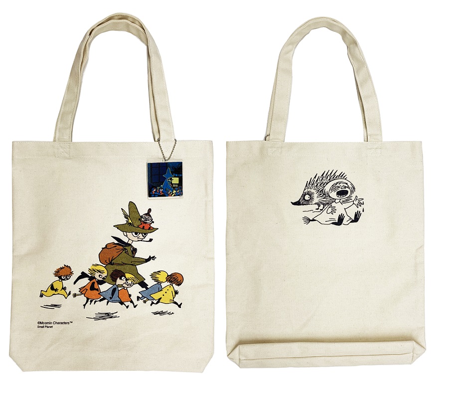「MOOMIN POPUP STORE by Small Planet」トートバッグ（アクリルキーホルダー付）2,860円