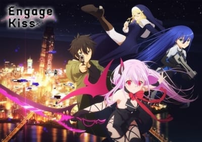 TVアニメ「Engage Kiss」キービジュアル