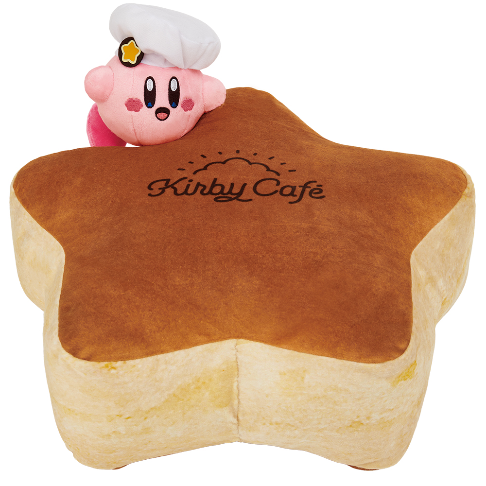 「一番くじ 星のカービィ KIRBY Café」ラストワン賞 ふわふわワープスターパンケーキ クッション