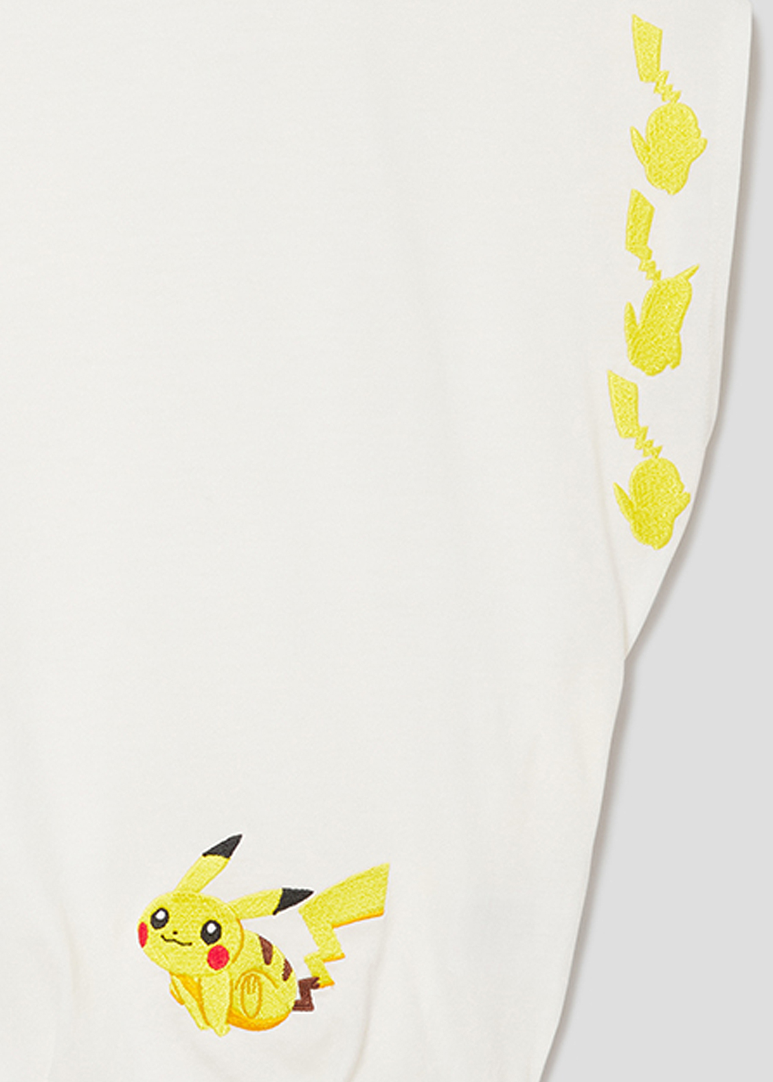 「ポケモン×グラニフ」ウィメンズTシャツ「ピカチュウ ショートスリーブ」：拡大図