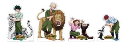 「僕のヒーローアカデミア×東武動物公園」描き下ろしビジュアル　等身大パネルイメージ