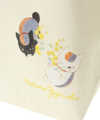 夏目友人帳×HICUL」ニャンコ先生＆ミモザの幸せコラボ爆誕◎Tシャツ 