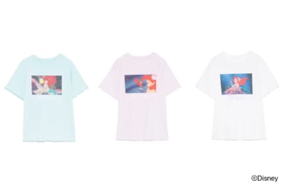 「SNIDEL HOME」The Little Mermaid Collection：Tシャツ