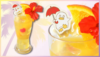 「銀魂×アニメイトカフェ」桂のオレンジソーダ