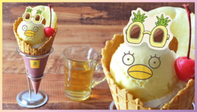 「銀魂×アニメイトカフェ」エリザベスの常夏アイスクリーム