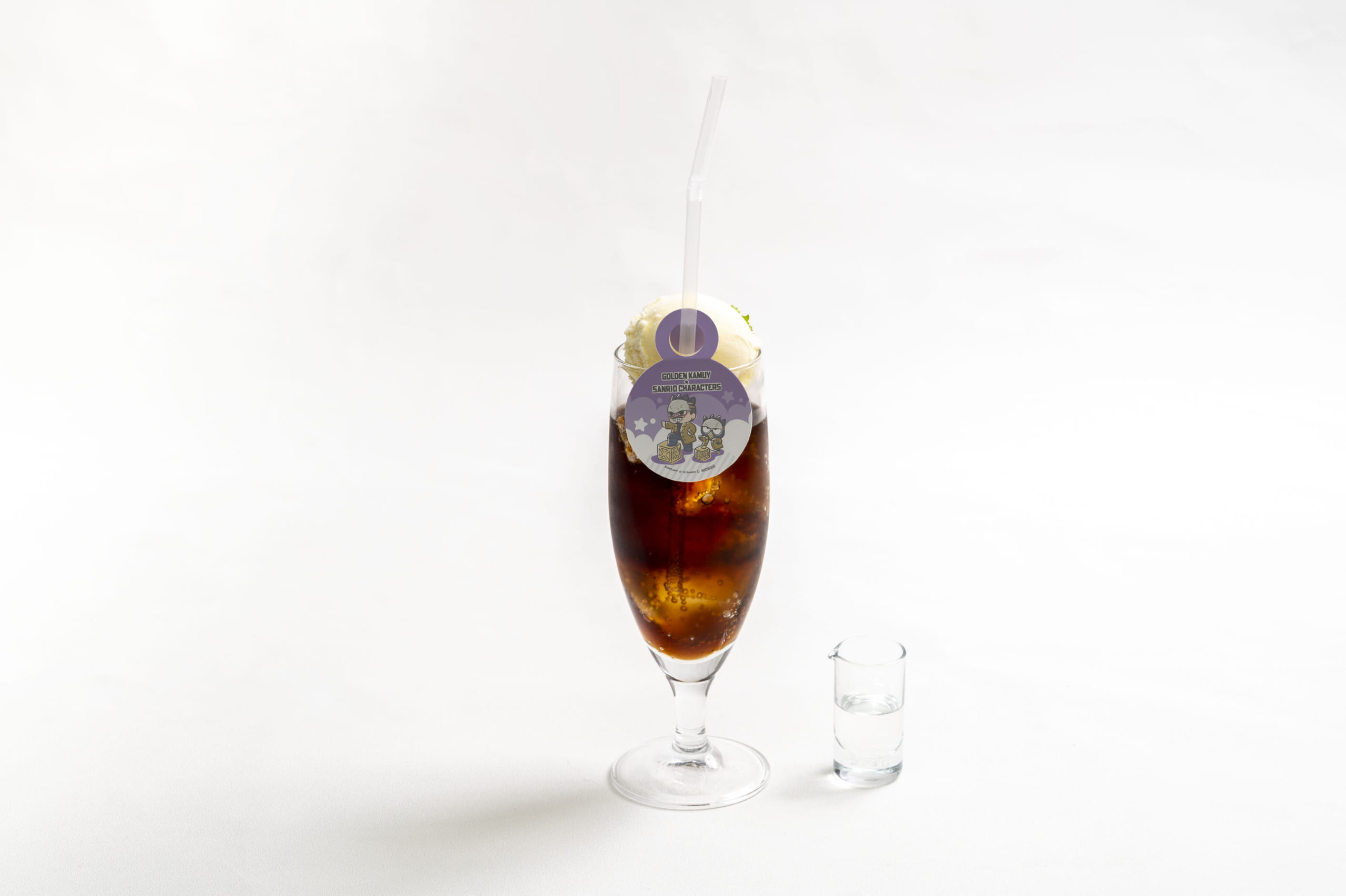 「ゴールデンカムイ×サンリオキャラクターズ」Chugai Grace Cafe カリスマたちのコーラフロートと変な汁