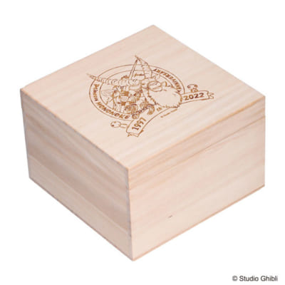アシタカの雅な椀：25周年ロゴの入った桐箱