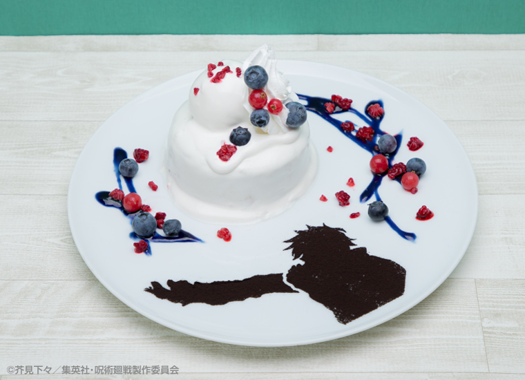 「呪術廻戦カフェ2022」【五条悟】虚式「茈」ケーキ