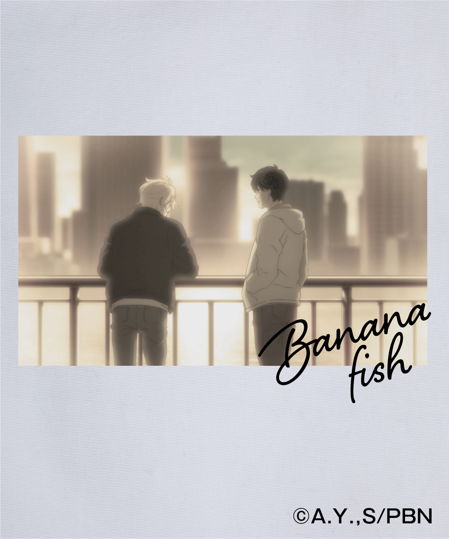 TVアニメ「BANANA FISH」× ZOZOTOWN selected tee-Ash&Eiji