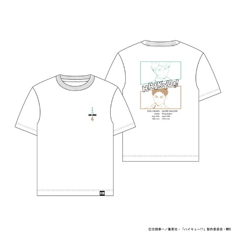 「ハイキュー×ヴィレッジヴァンガード」Tシャツ：及川×岩泉