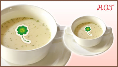 「CLAMP画業30周年」×アニメイトカフェ 「CLOVER」スウのホワイトスープ