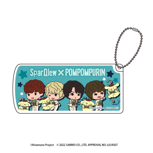 「Kiramune × Sanrio Characters」スライド式小物ケース：SparQlew（ポムポムプリン）