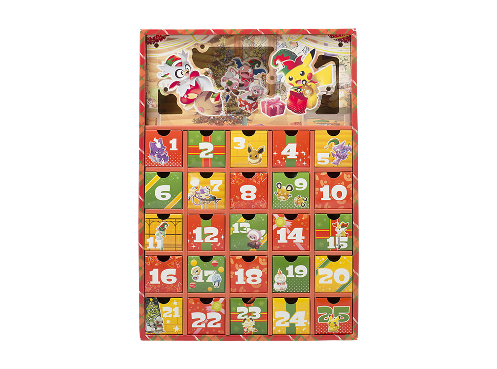 「ポケットモンスター」新グッズ「Pokémon Christmas Toy Factory」アドベントカレンダー