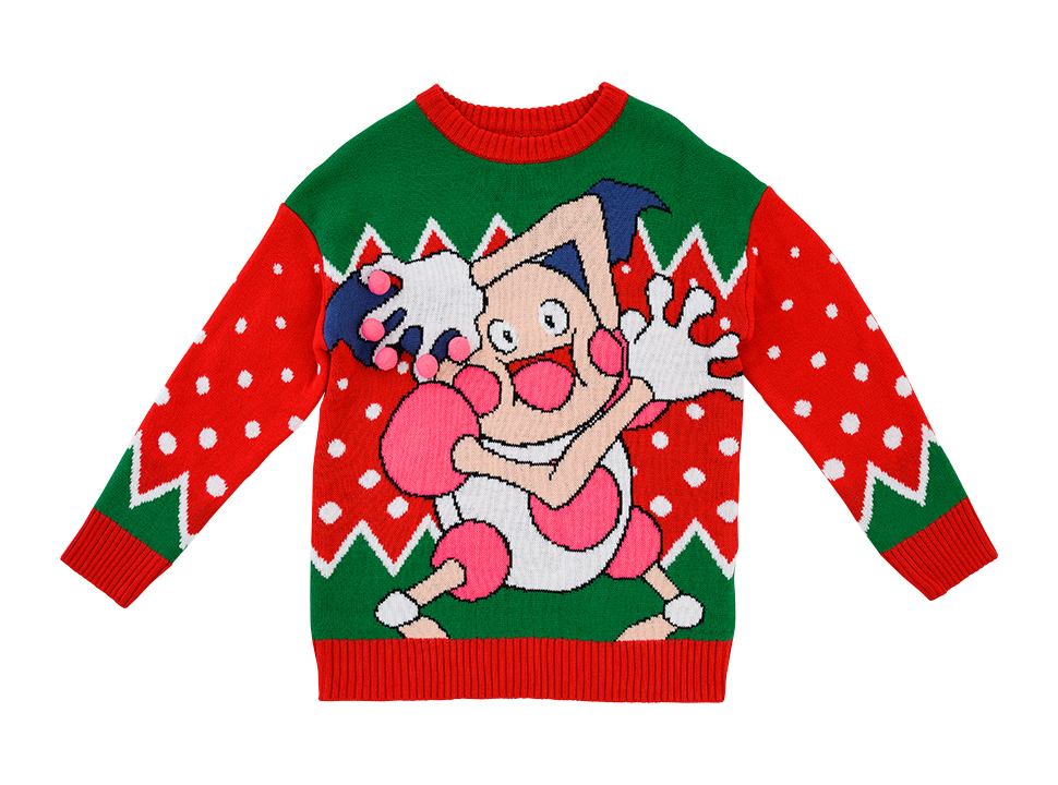 「ポケットモンスター」新グッズ「Pokémon Christmas Toy Factory」クリスマスセーター バリヤード