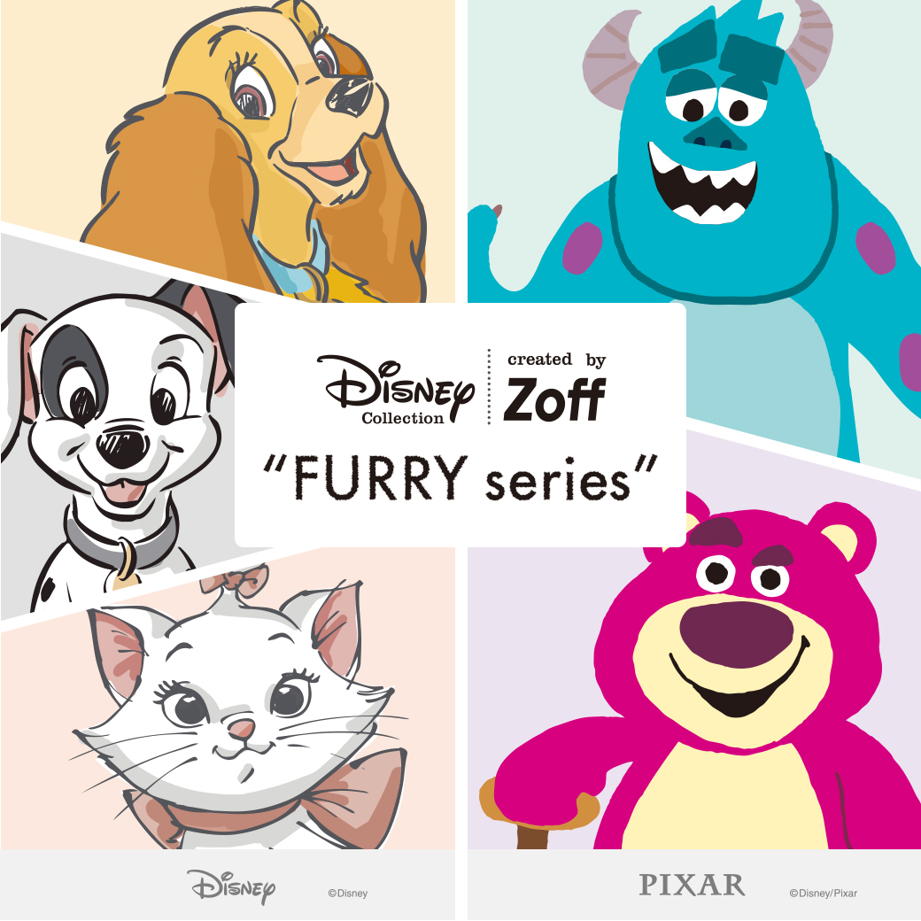 「Disney Collection created by Zoff ”FURRY series”」メイン画像