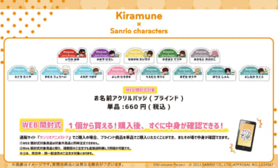 「Kiramune × Sanrio Characters」