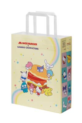 「モスバーガー×サンリオキャラクターズ」春のラッキーバッグ　紙袋