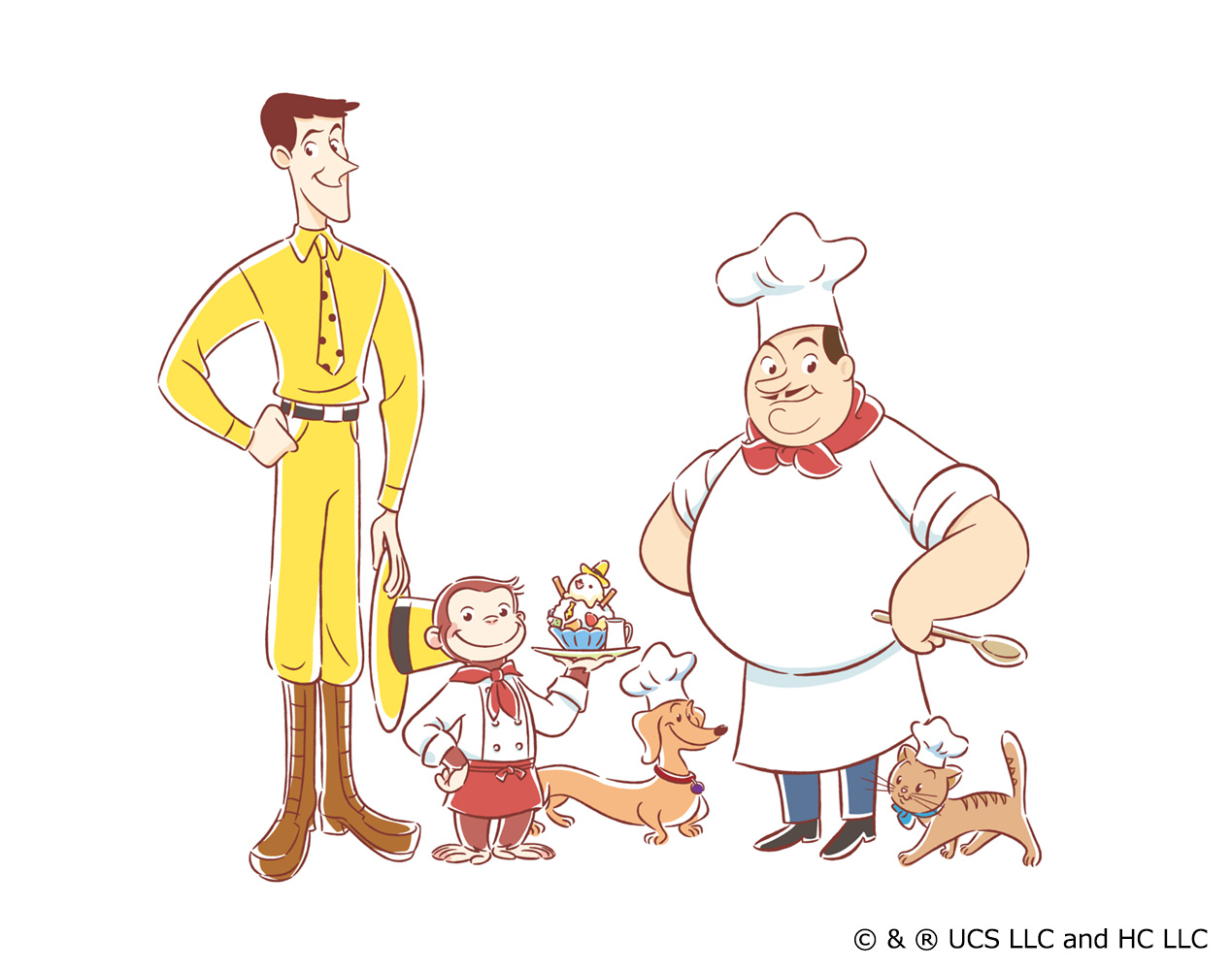 「Curious George Kitchen」新アート