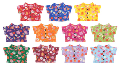 『うたプリ SHINING STORE』ぬいぐるみ用 オープンカラーシャツ Summer Bloom Ver.（全11種）