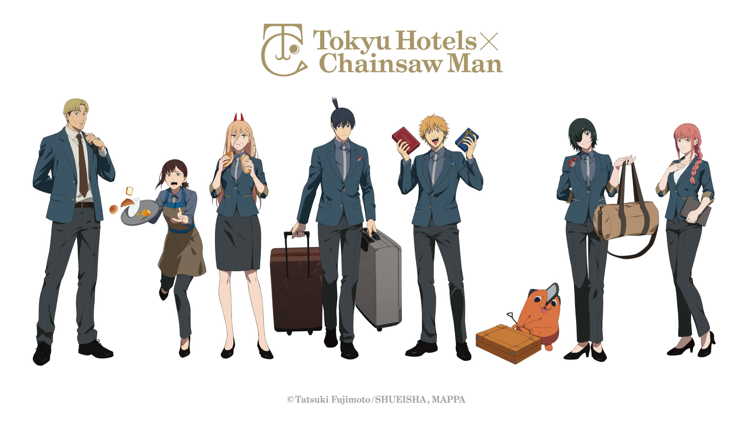 TVアニメ『チェンソーマン』×東急ホテルグループ 描き下ろし