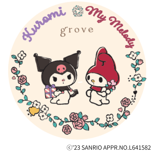 「サンリオ×grove」第2弾 クロミ・マイメロディコラボ商品