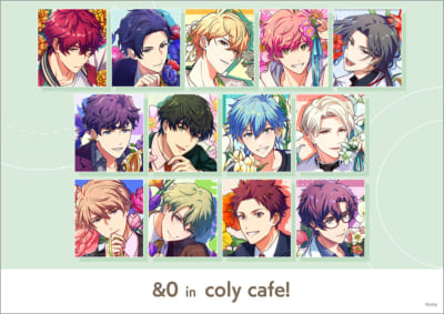 「『&0』 in coly cafe!」メインビジュアル