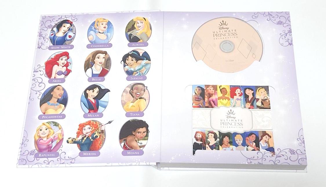 『ディズニープリンセス コレクション 絵本型ディスクケース』1ページ