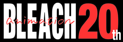 アニメ『BLEACH』放送20周年記念企画　ロゴ