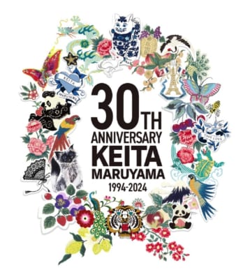 KEITA MARUYAMA 30TH ANNIVERSARY　ロゴ