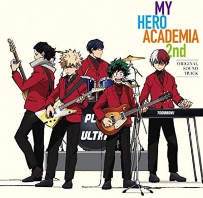 TVアニメ「僕のヒーローアカデミア」 2nd オリジナル・サウンドトラック ジャケット