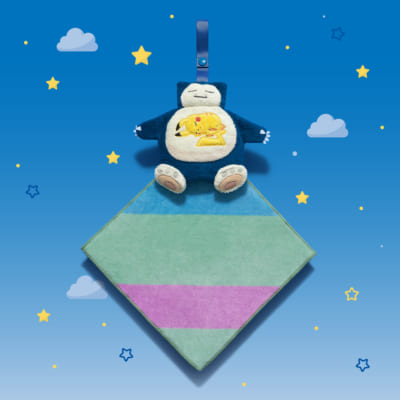 「Pokémon Sleep×ファミリーマート」タオル イン ポーチ
