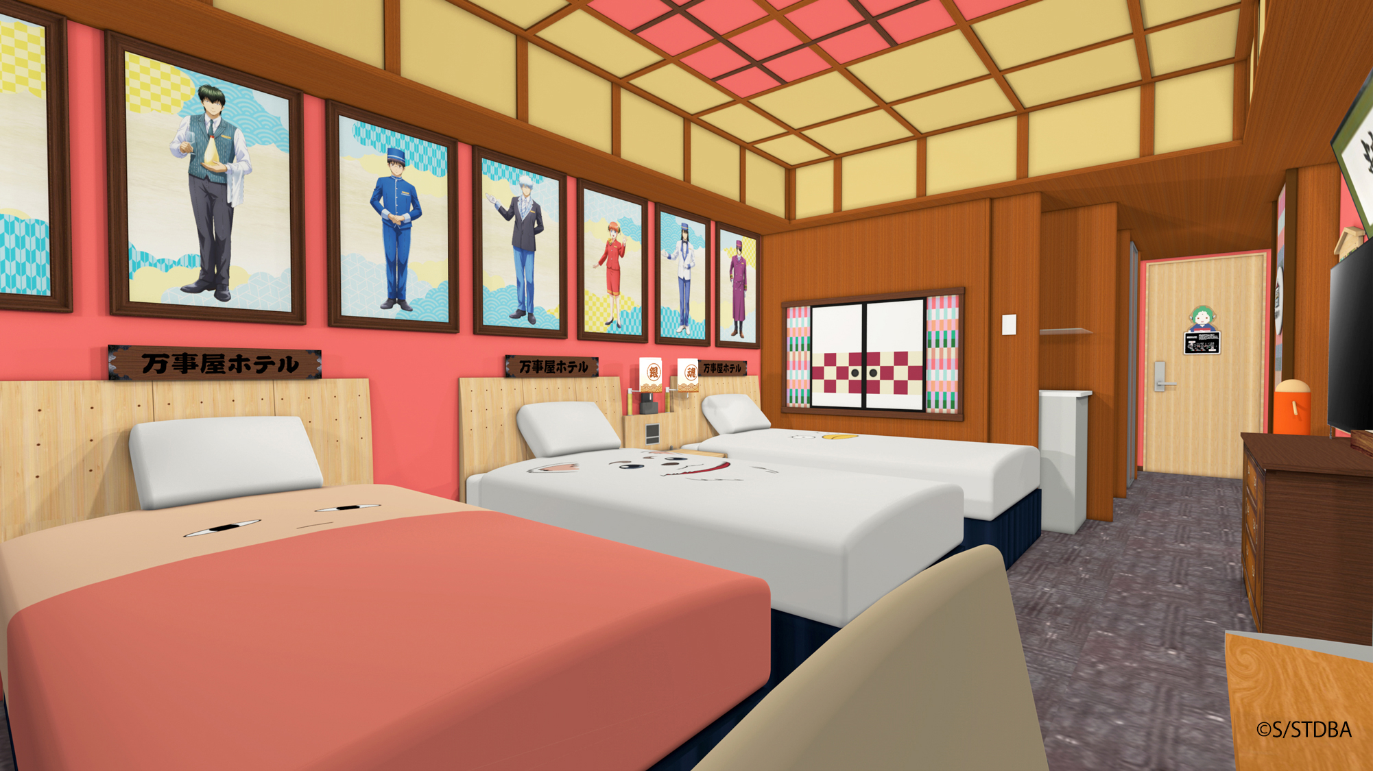 「銀魂×東京ドームホテル」特別コラボレーションルーム イメージ