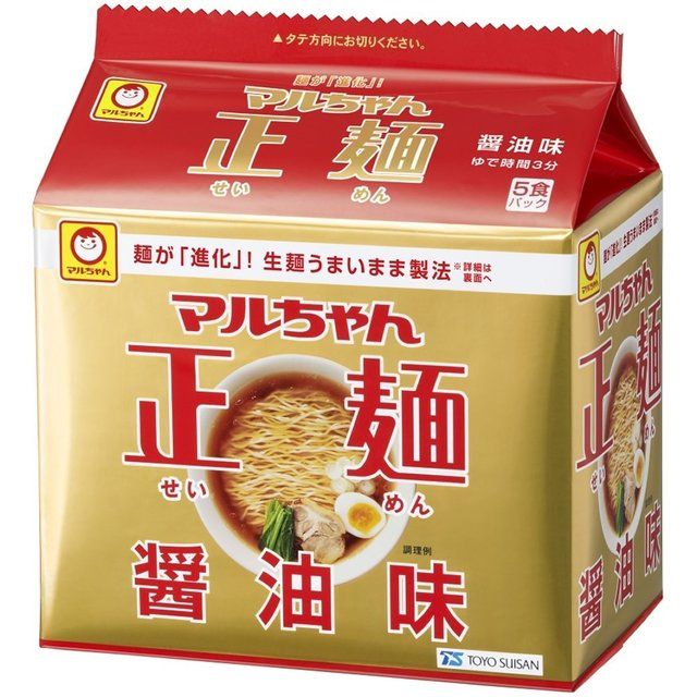 マルちゃん正麺醤油味 5P×6個