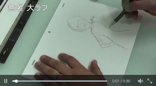 進撃の巨人 アニメーター浅野恭司さんの作業風景公開 ペン一本でキャラが産まれる まさに巧の技術 にじめん