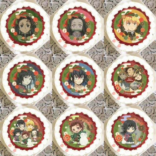 鬼滅の刃 柱 の義勇や杏寿郎たちがクリスマスケーキになって登場 限定描き起こしsdイラストグッズ付き にじめん