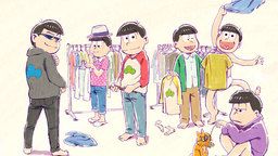 それぞれの着方にも注目 おそ松さん 第2期の新衣装 七分袖のラグランを着た6つ子たちが公開 にじめん