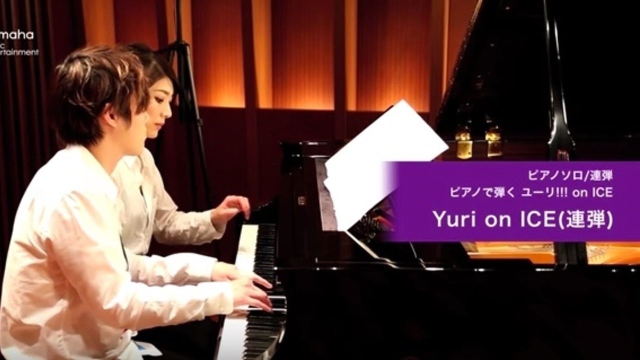 重なり合う美しい旋律！『ユーリ!!! on ICE​』勇利＆ユーリのフリー曲を2人のプロピアニストが演奏した動画が公開！
