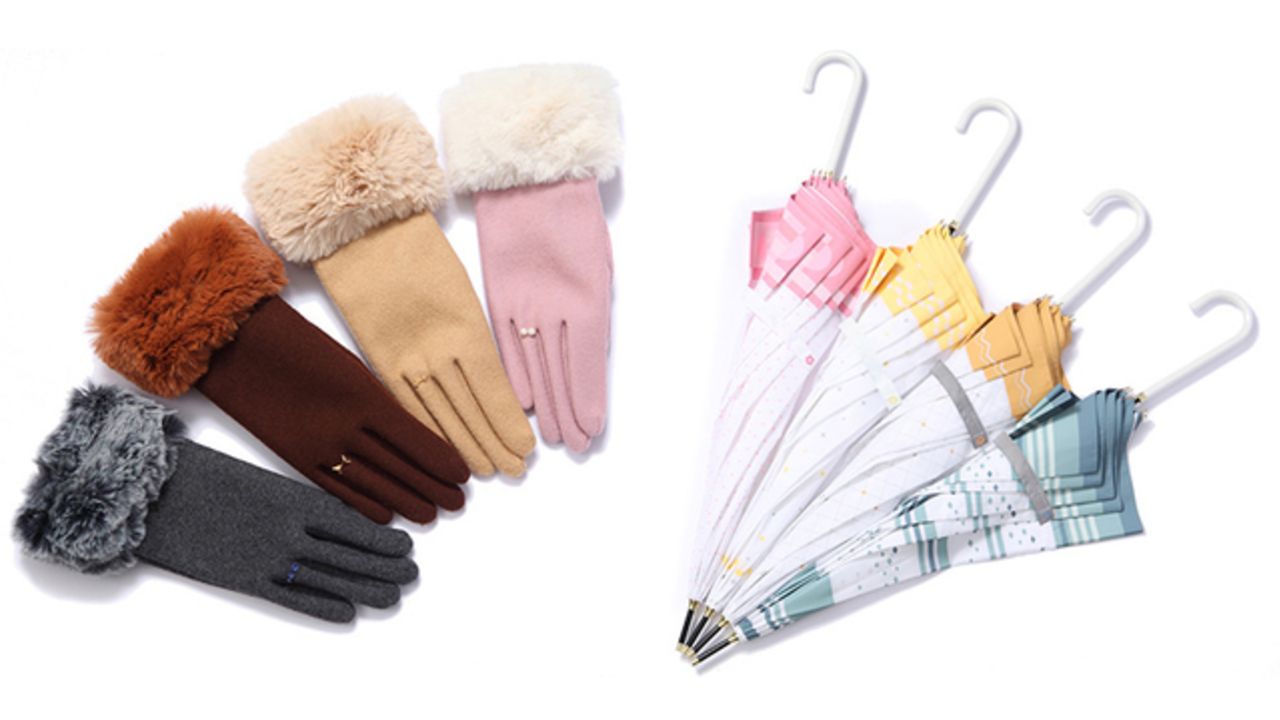 『A3!』春組、夏組、秋組、冬組の各組をイメージした女性らしいエレガントな手袋＆傘が登場！