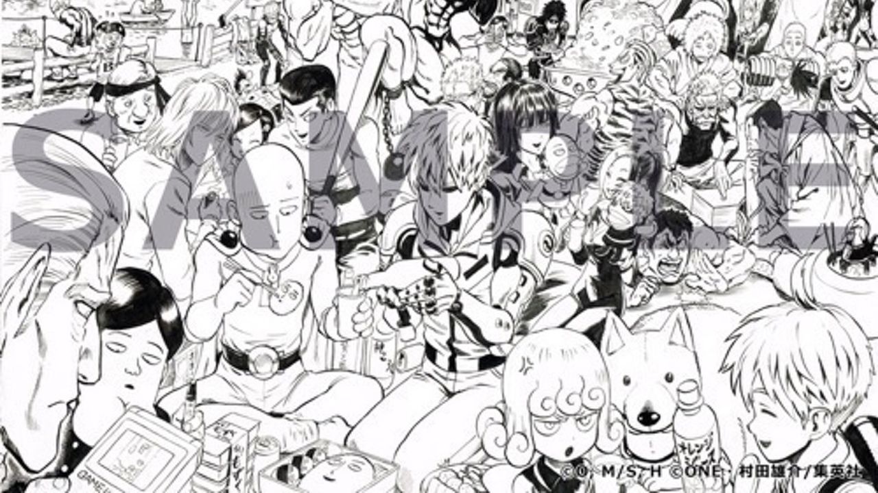 アニメ ワンパンマン 全巻購入特典公開 6巻発売記念として全12話一挙放送決定 にじめん